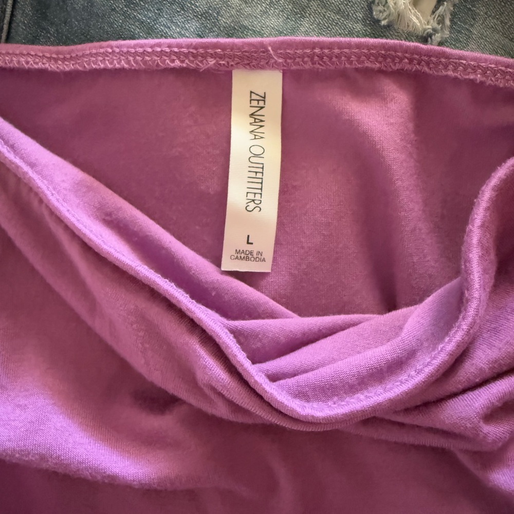 Zenana Outfitters Lavender Sleveless Long Dress